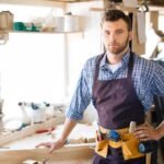 carpenter in workshop qtmpgb